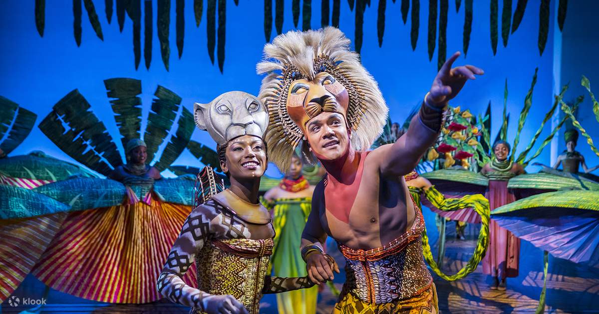 ディズニーミュージカル「ライオンキング」公演チケット（ロンドン