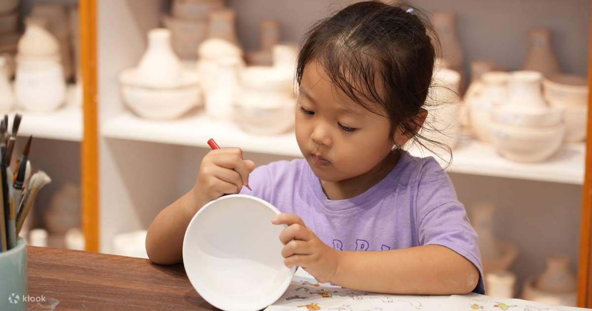 陶芸工房陶器絵付けワーク