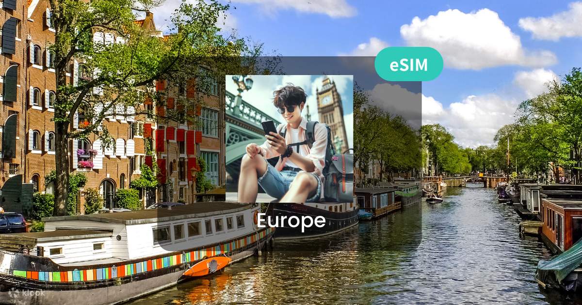 유럽 eSIM SIM 카드 | 35개국 공용 | 해외 여행 | 이메일 발송