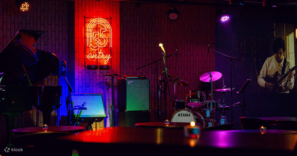 Jazz Bar entry55 Seongsu Branch Jazz Live Ticket - Klook Singapore