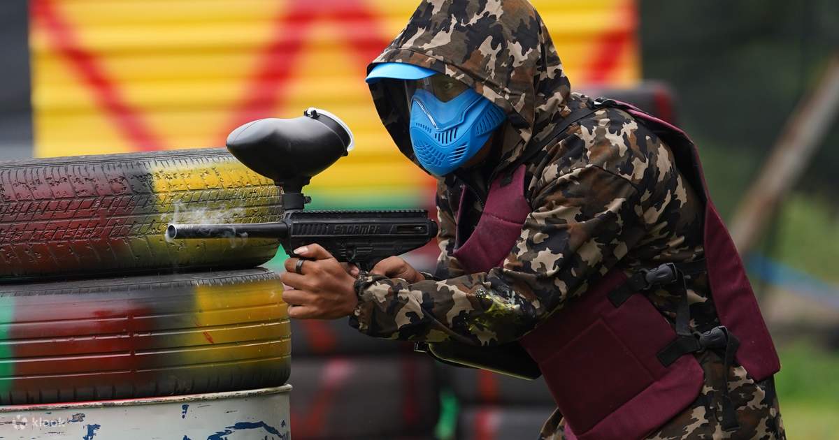 Paintball park graffiti paintball Paintball Park - - DIE automotive Eventlocation