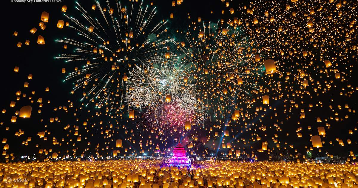 Chiangmai CAD Khomloy Sky Lantern Festival 2025 - Klook