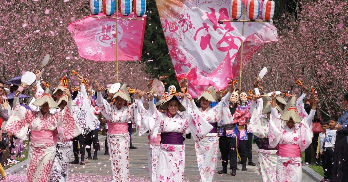 【台中】九族文化村・桜花祭-