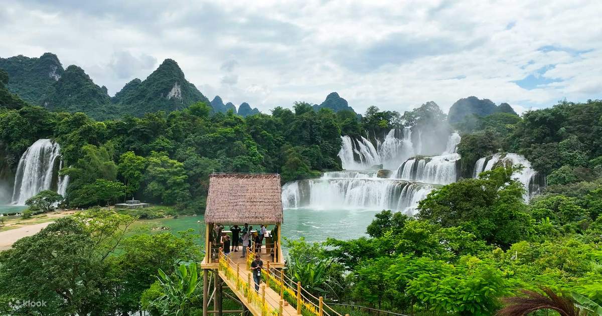 2-Tages-Tour: Guangxi Chongzuo Detian Wasserfall, Mingshi Landschaft,  Bambusflofahrt - Klook Deutschland