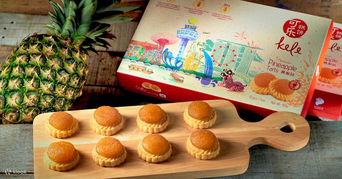 Kele Singapore Pineapple Tart or Ball Souvenir Set - Klook