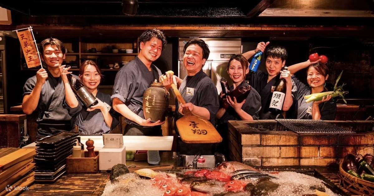 Shinjuku Robatayaki Restaurant Robata Sho Tokyo - Klook United States