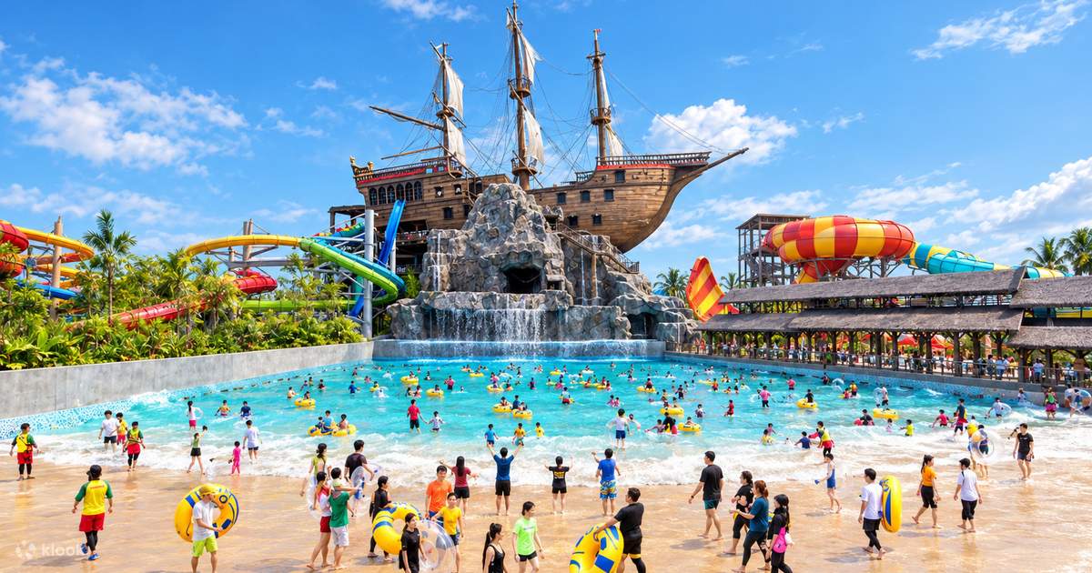 Splash Mania Rides Klook Travel Fest Buy 1 Free 1 SplashMania Waterpark Ticket in Gamuda ...