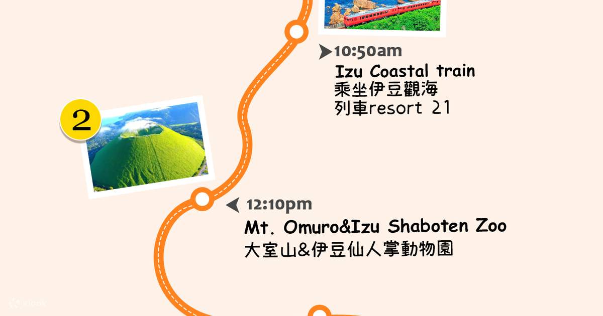 Izu Sea View Train Experience - Mount Omuro Jogasaki Coast