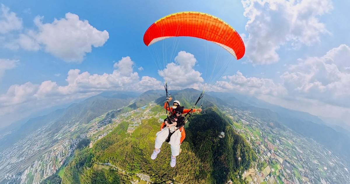 【高空翱翔】埔里滑翔傘飛行體驗