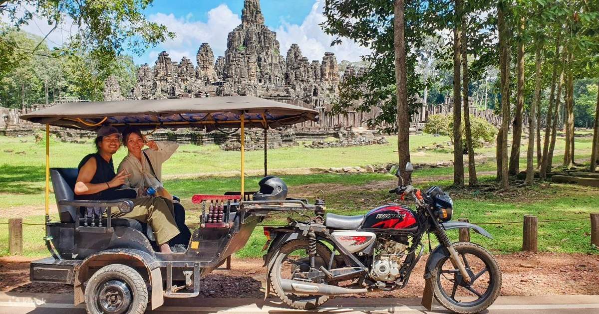 シェムリアップ、カンボジアのプライベート・トゥクトゥクチャーター
