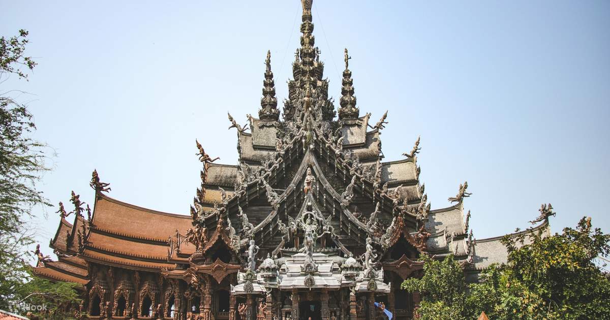 Pattaya Landmark Tour kasama ang Floating Market at Sanctuary of Truth ...