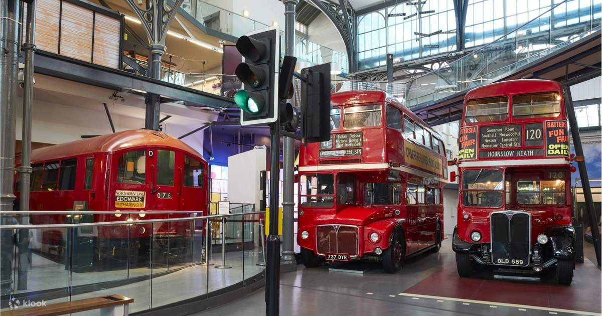 ロンドン交通博物館 入館チケット - Klook
