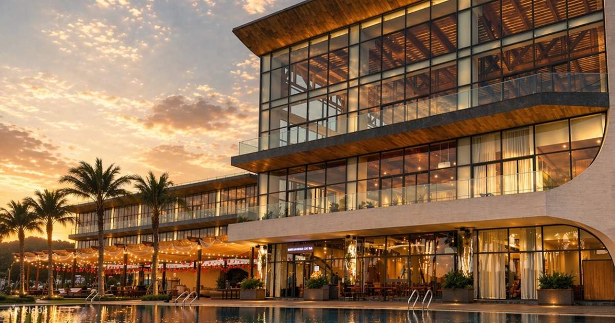 Ba Yang Api Pengalaman Makan dan Kembang Api di Sun Bavaria di Sun World Cat Ba - Klook