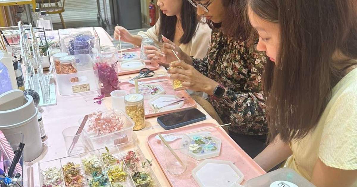 シンガポールフローラルレジン