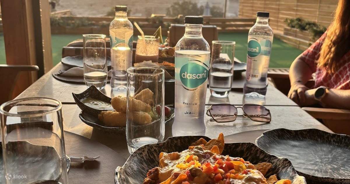 VIP Dinner & Pyramids Sound & Light Show at Rooftop Restaurant - Klook