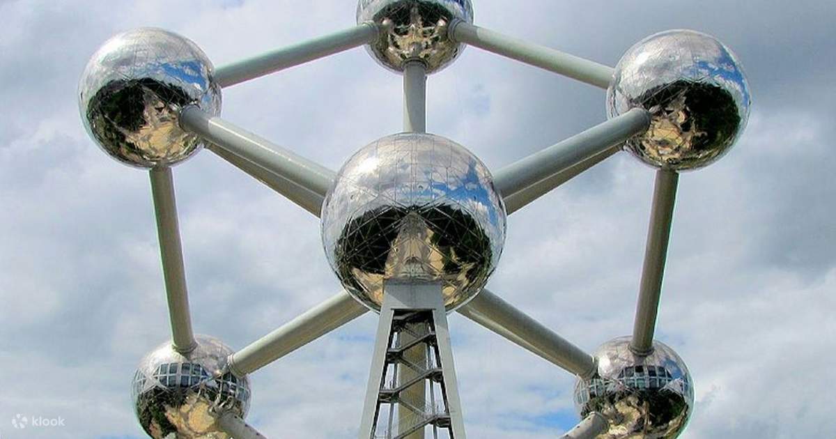 ブリュッセルのアトミウム入場