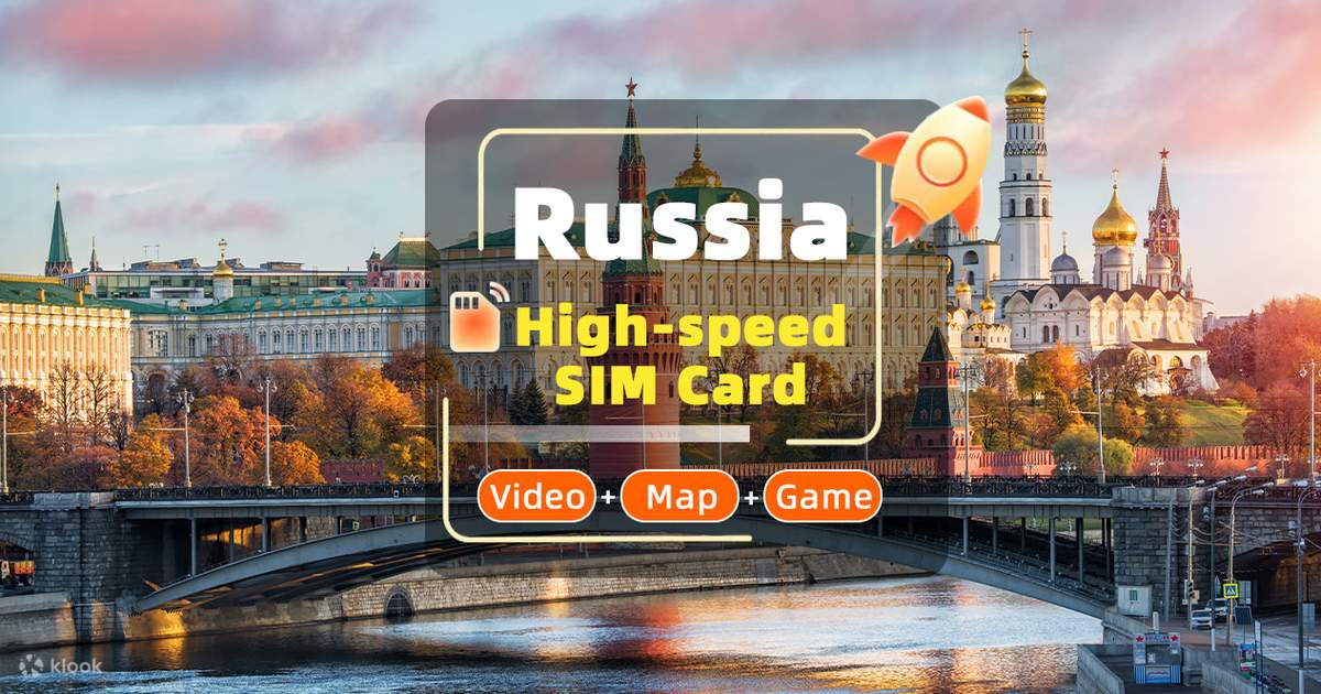Russia Unlimited Data SIM card (Hong Kong Airport Uroaming Pick Up ...
