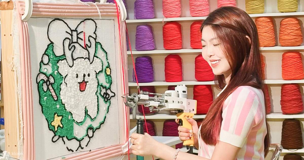 新加坡簇绒(Tufting)制作体验(Anna Craft Creative提供) - Klook