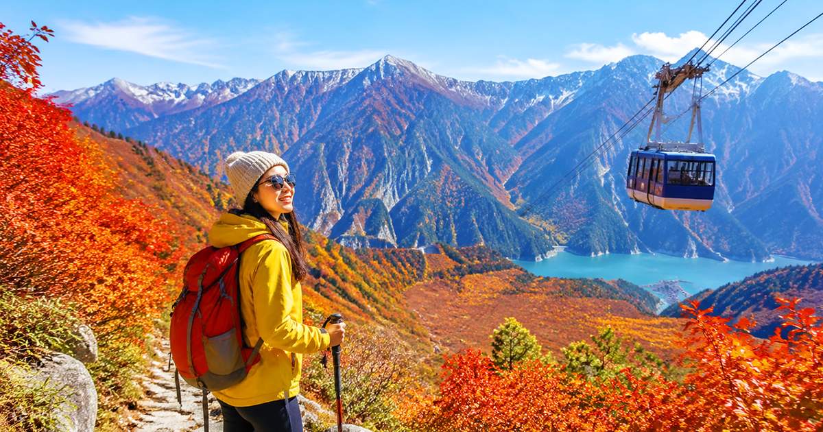 立山黒部秋の紅葉2日間の旅｜立山黒部アルペンルート＆秘境上高地自然