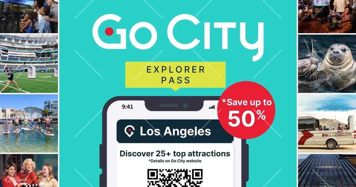 บัตร Los Angeles Explorer Pass โดย Go City - Klook ประเทศไทย