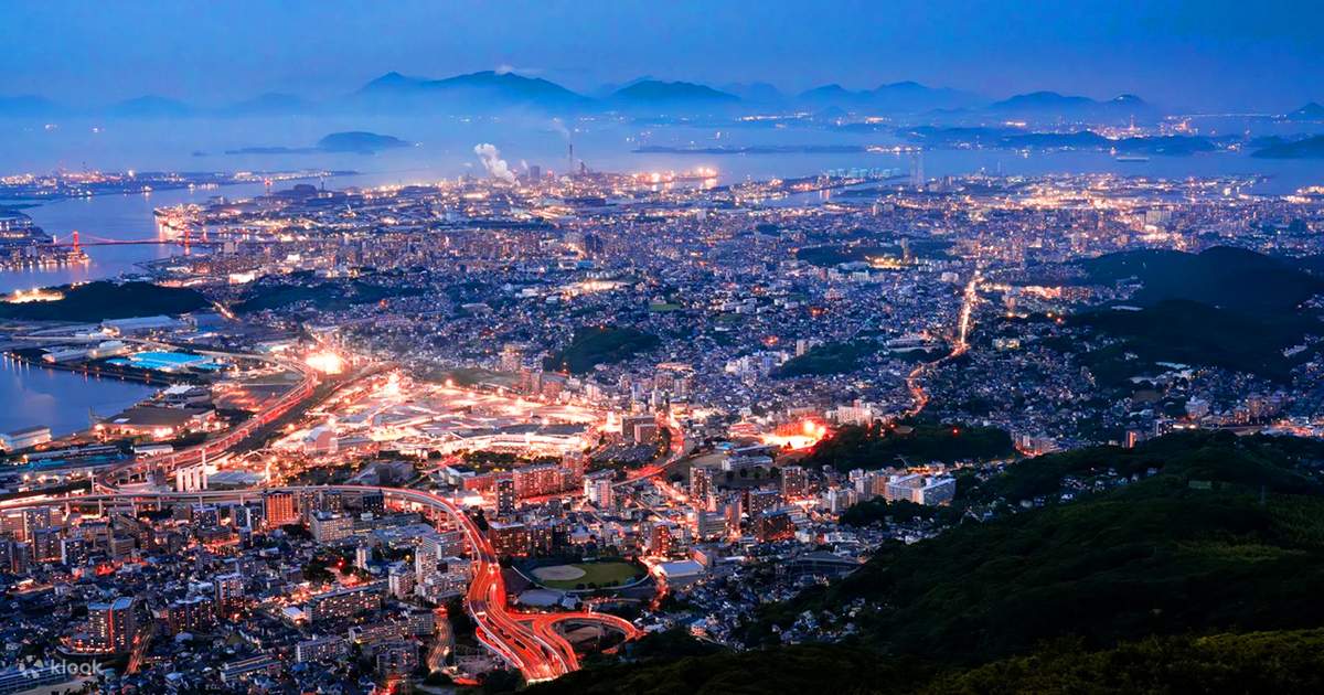 【中古】 AERIAL CITYSCAPES VOL.1 SINJYUKU Fukuoka Mojiko & Mt. Sarakura Night View Guided Day Tour - Klook