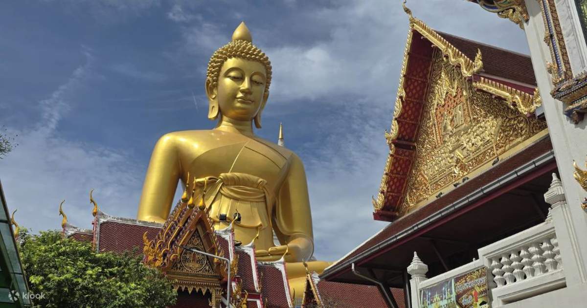 Big Buddha Wat Paknam Phasi Charoen Bangkok Canal Tour with