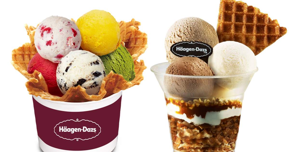 153 Haagen-Dazs ハーゲンダッツ パブミラー ビンテージ 鏡 【公式通販】