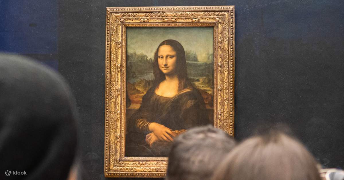 Louvre museum ticket with reserved access to Mona Lisa painting
