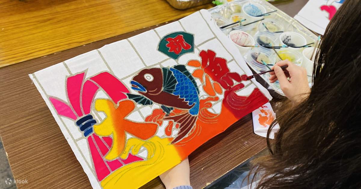 鹿児島で手作り絵付けデザイン大漁旗 | Klook
