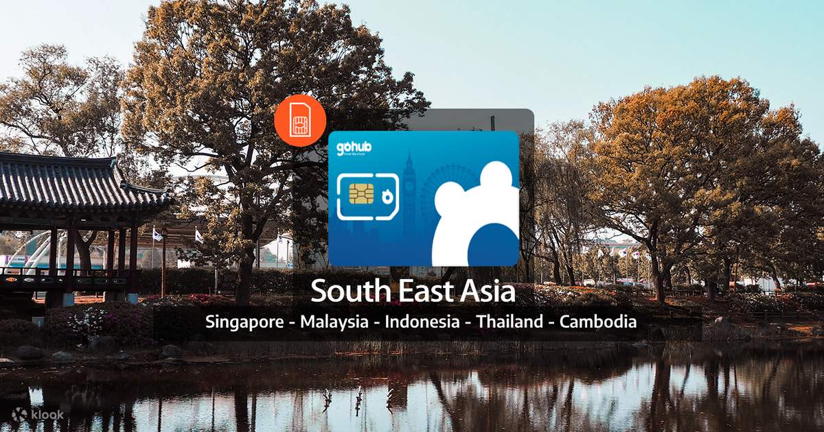 4G SIM South East Asia (Singapore - Malaysia - Indonesia - Thailand ...