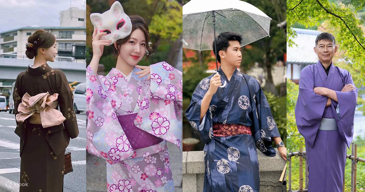 京都着物＆浴衣レンタル体験＆日本風メイク＆写真撮影（Ookini清水寺総