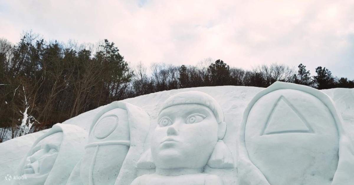 Cheongyang Alps Village Ice Fountain Festival Day Tour - Klook