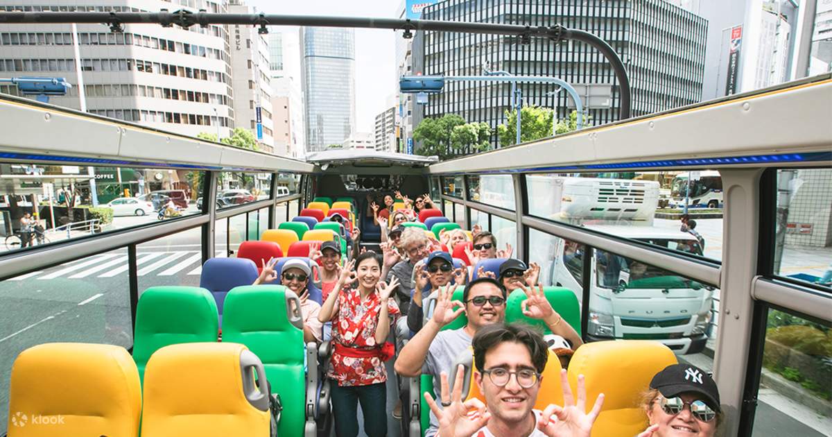 Osaka Wonder Loop Open-Top Hop-on Hop-off Sightseeing Bus - Klook