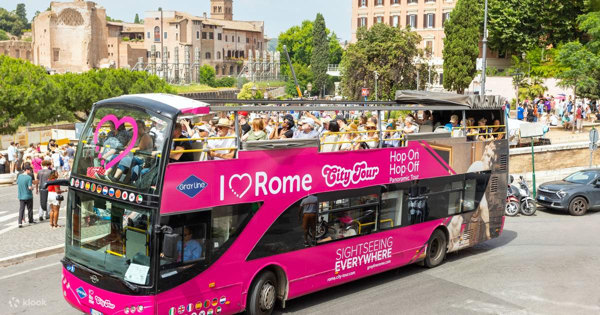 Rome Hop-On Hop-Off Bus by Gray Line Rome - Klook