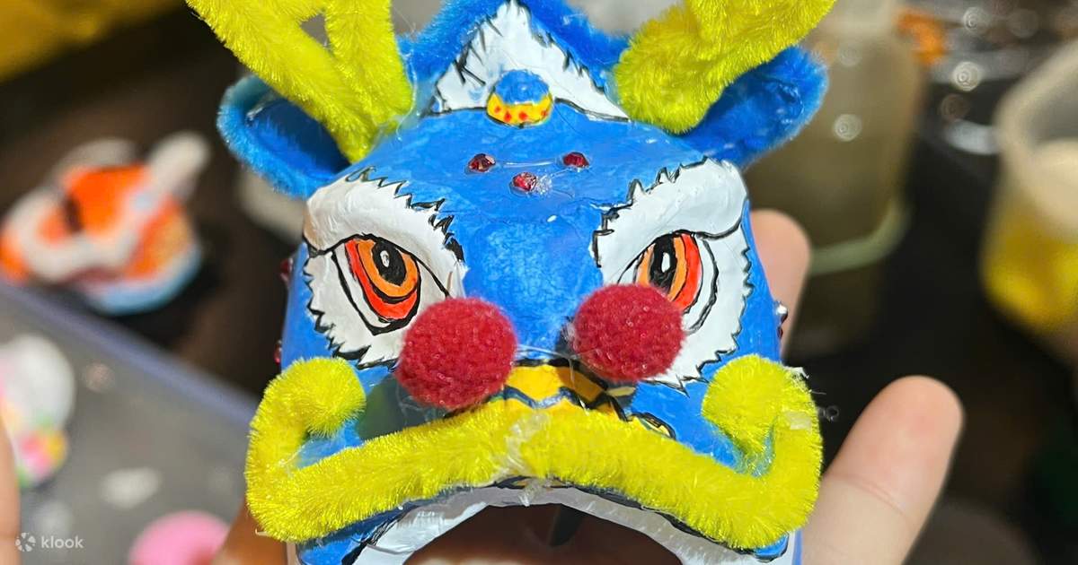 ミニ獅子頭飾りワークショップと獅子舞の物語 - Klook