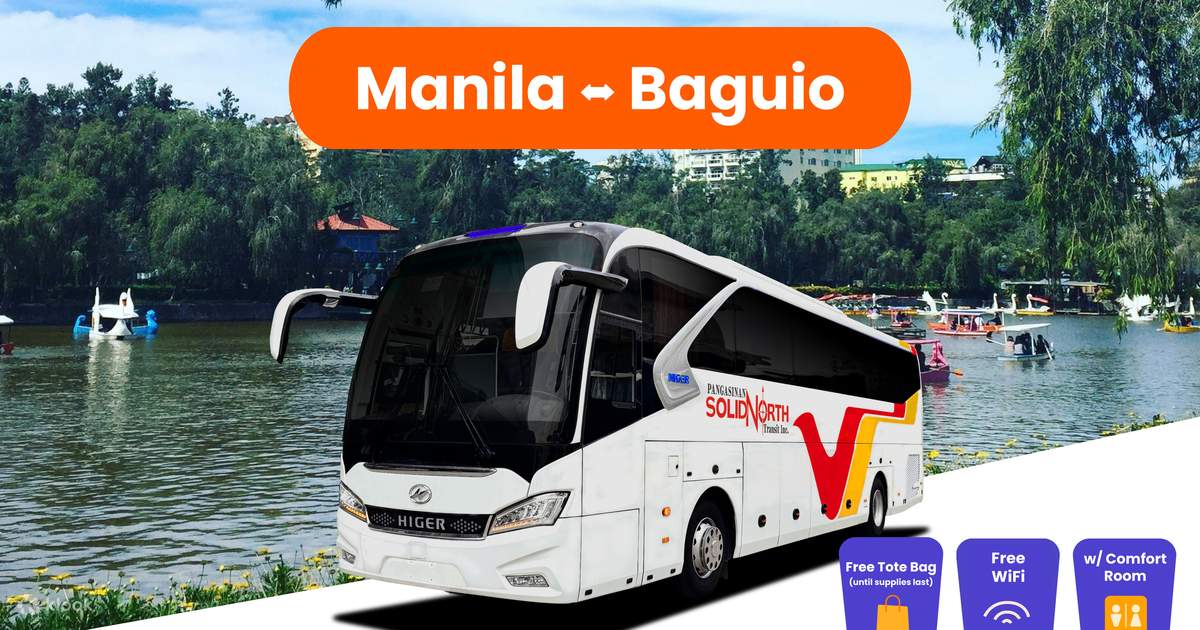 Manila - Baguio Bus by Solid North - Klook