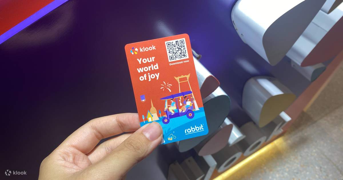 Mua Online Thẻ BTS Skytrain Rabbit, Bangkok - Klook Việt Nam
