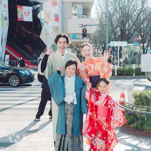 Tokyo - Ultra Photogenic Cute Kimono Rental: Harajuku Takeshita Street WASABI
