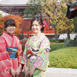 東京 - 和服租賃口袋柴又 東京和服/浴衣租賃體驗