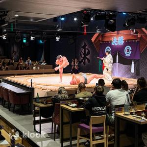 Tokyo - Tokyo Ginza Sumo Dinner Show: Japanese Cuisine and Unlimited Sake