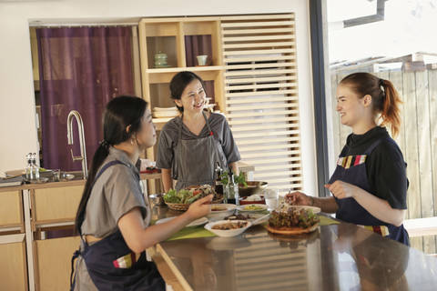 Korean cooking class in a hanok