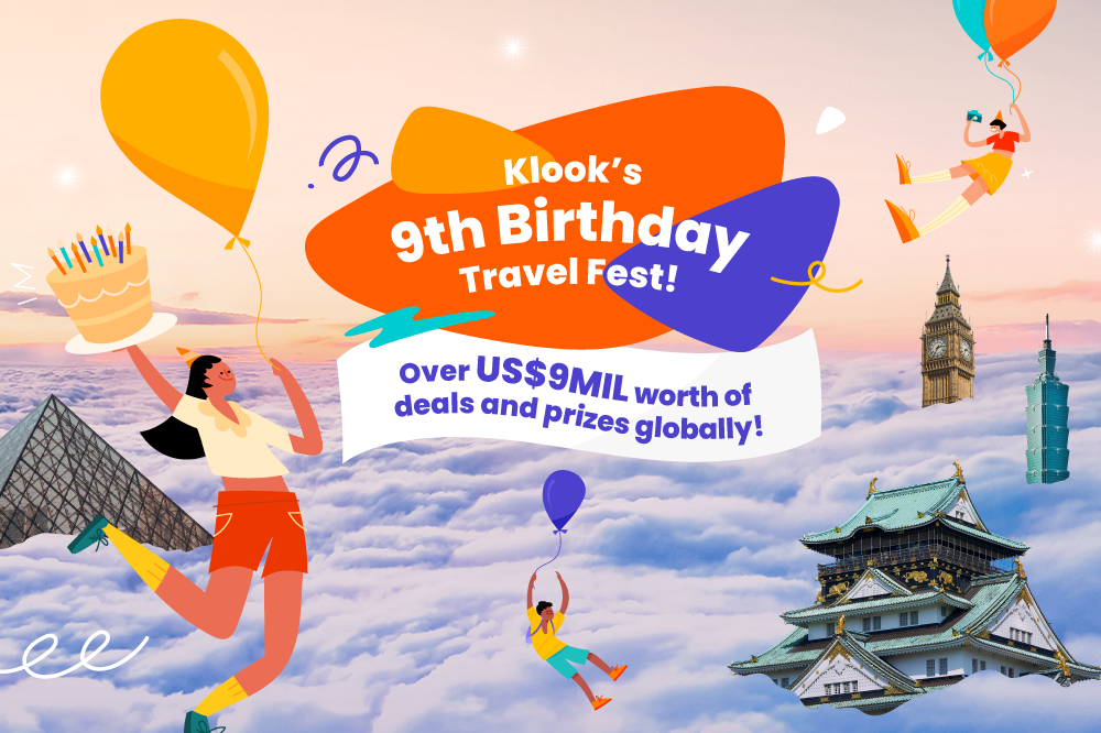 Klook 9th Birthday