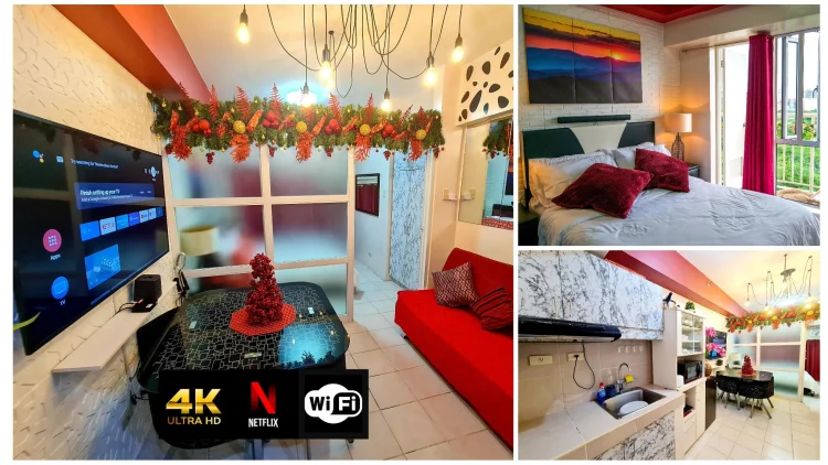 The Red Keep Condotel Tagaytay w/ 55" TV & Netflix #1