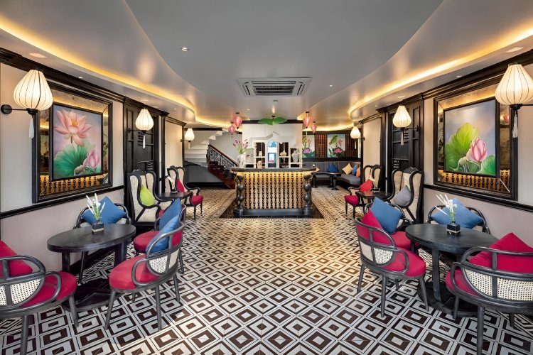 Tour du thuyền Verdure Lotus Luxury. du thuyền Verdure Lotus Luxury