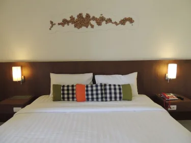 ห้องดีลักซ์ the charm resort ขอนแก่น