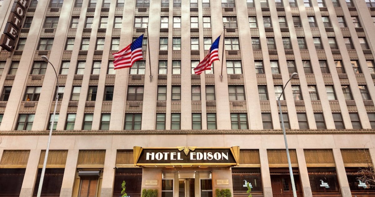 Hotel Edison room