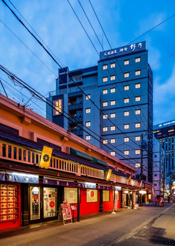 天然溫泉 凌雲之湯 御宿野乃 淺草（多美迎・御宿野乃 飯店集團）