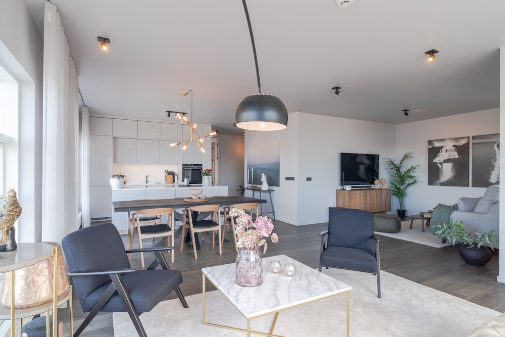 Illustration of Luxury Scandinavian Ocean View Apartment Rentals